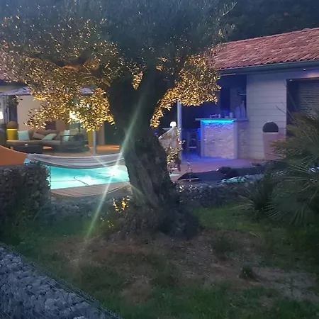 Moderne A Avec Piscine Chauffee, 3 Et Cuisine Exterieure, Animaux Acceptes - Fr-1-379-167 Villa Soustons