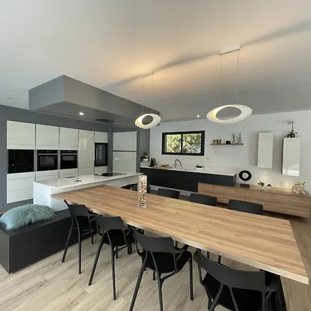 Moderne A Avec Piscine Chauffee, 3 Et Cuisine Exterieure, Animaux Acceptes - Fr-1-379-167 *